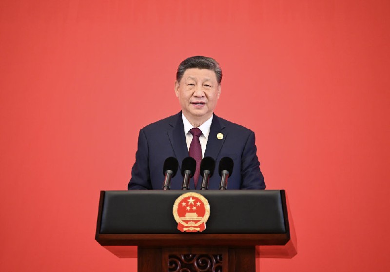 習(xí)近平和彭麗媛為出席哈爾濱第九屆亞洲冬季運(yùn)動(dòng)會(huì)開(kāi)幕式的國(guó)際貴賓舉行歡迎宴會(huì)